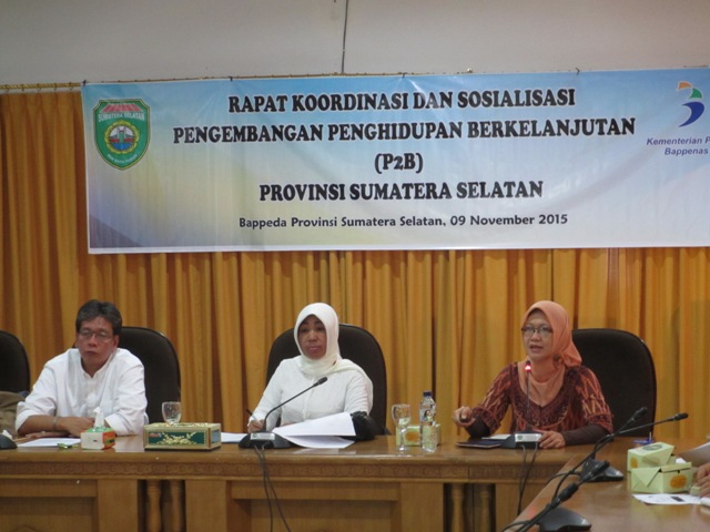 Rapat Koordinasi dan Sosialisasi Pengembangan Penghidupan Berkelanjutan (P2B) Provinsi Sumatera Sela