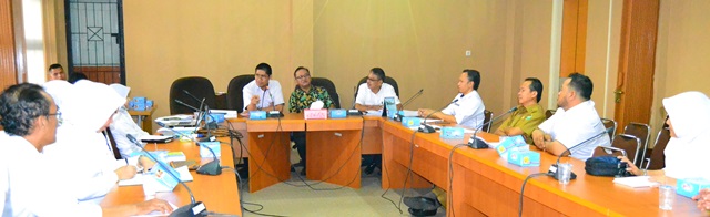 Rapat Evaluasi Raperda Kabupaten Muara Enim tentang Perubahan atas Peraturan Daerah Kabupaten Muara 