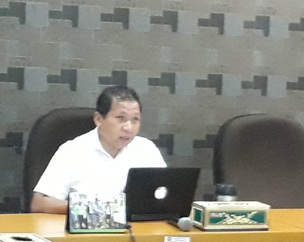 Rapat membahas Rencana Kerja Jabatan Fungsional Perencana di Lingkungan Bappeda Provinsi Sumsel 