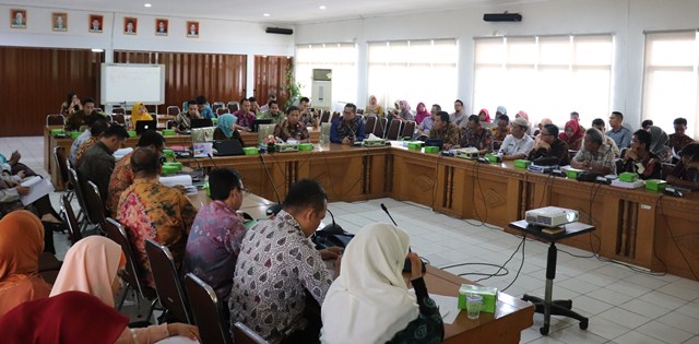 Rapat Konsultasi Rancangan Awal RPJMD Kabupaten Banyuasi Tahun 2018-2023