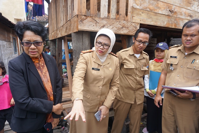 Kunjungan Tim Bappeda dan Tim Pusat Penilai PPD Tahun 2019 ke 5 Ulu Palembang 