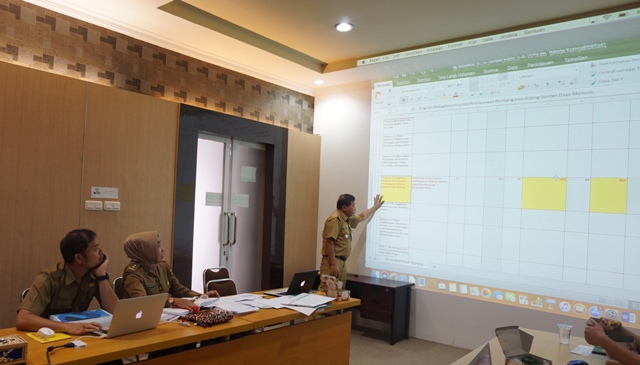 Pembahasan Renstra Bappeda Provinsi Sumatera Selatan Tahun 2018-2023