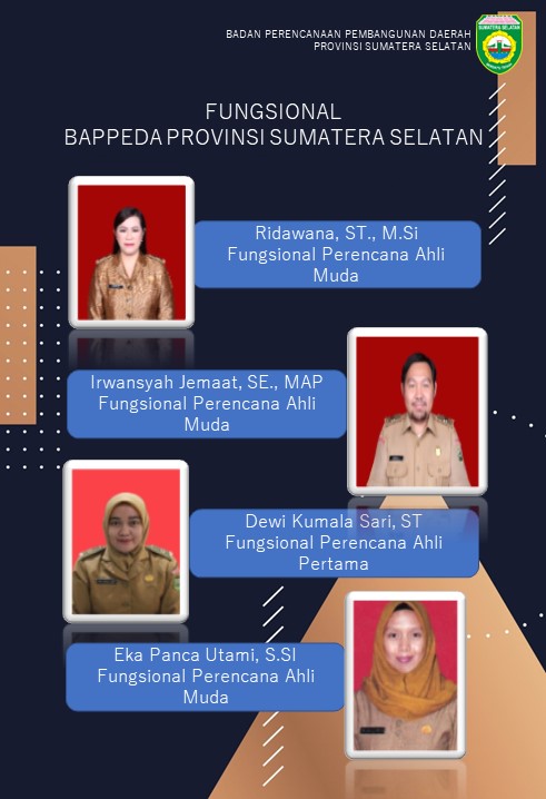 Profil Pejabat Struktural Bappeda Provinsi Sumsel