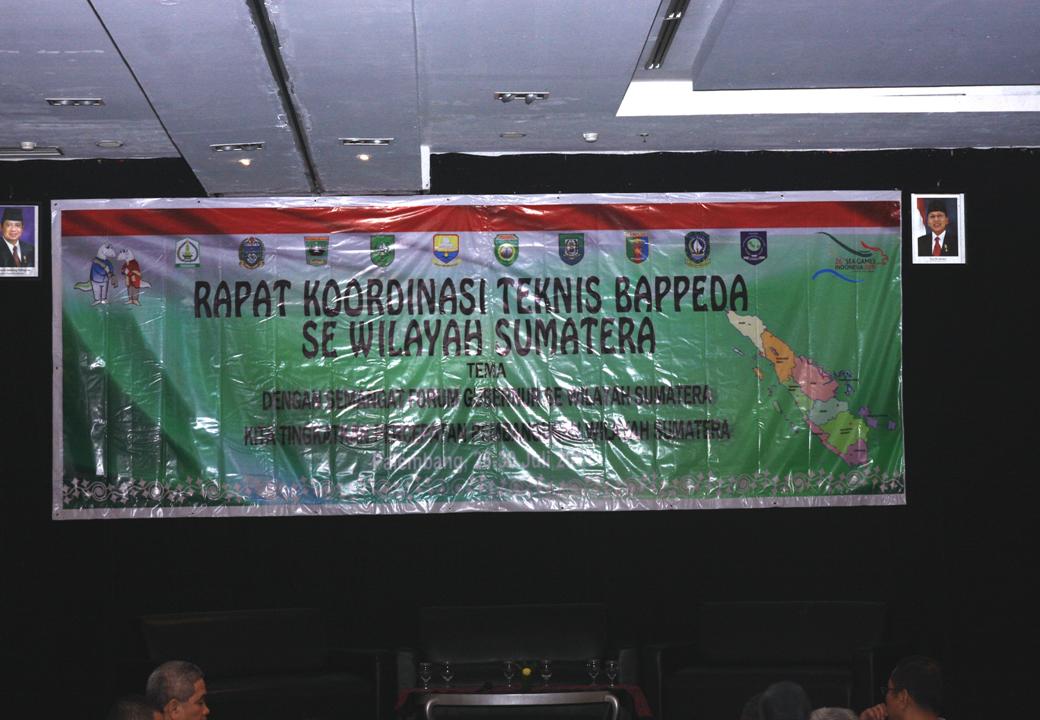 Rakor Teknis Bappeda dan SKPD terkait se Wilayah Sumatera