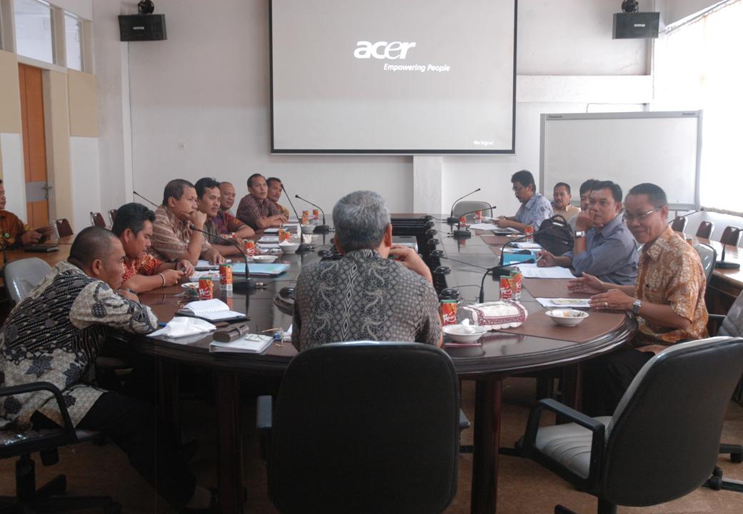 Kunjungan Kerja Bappeda Kalimantan Timur ke Bappeda Provinsi Sumatera Selatan